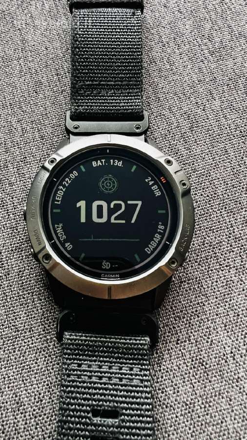 Garmin Fenix 6x Pro Solar - nuotraukos Nr. 3