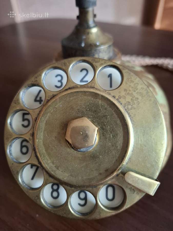 Vintažinis telefonas - nuotraukos Nr. 2