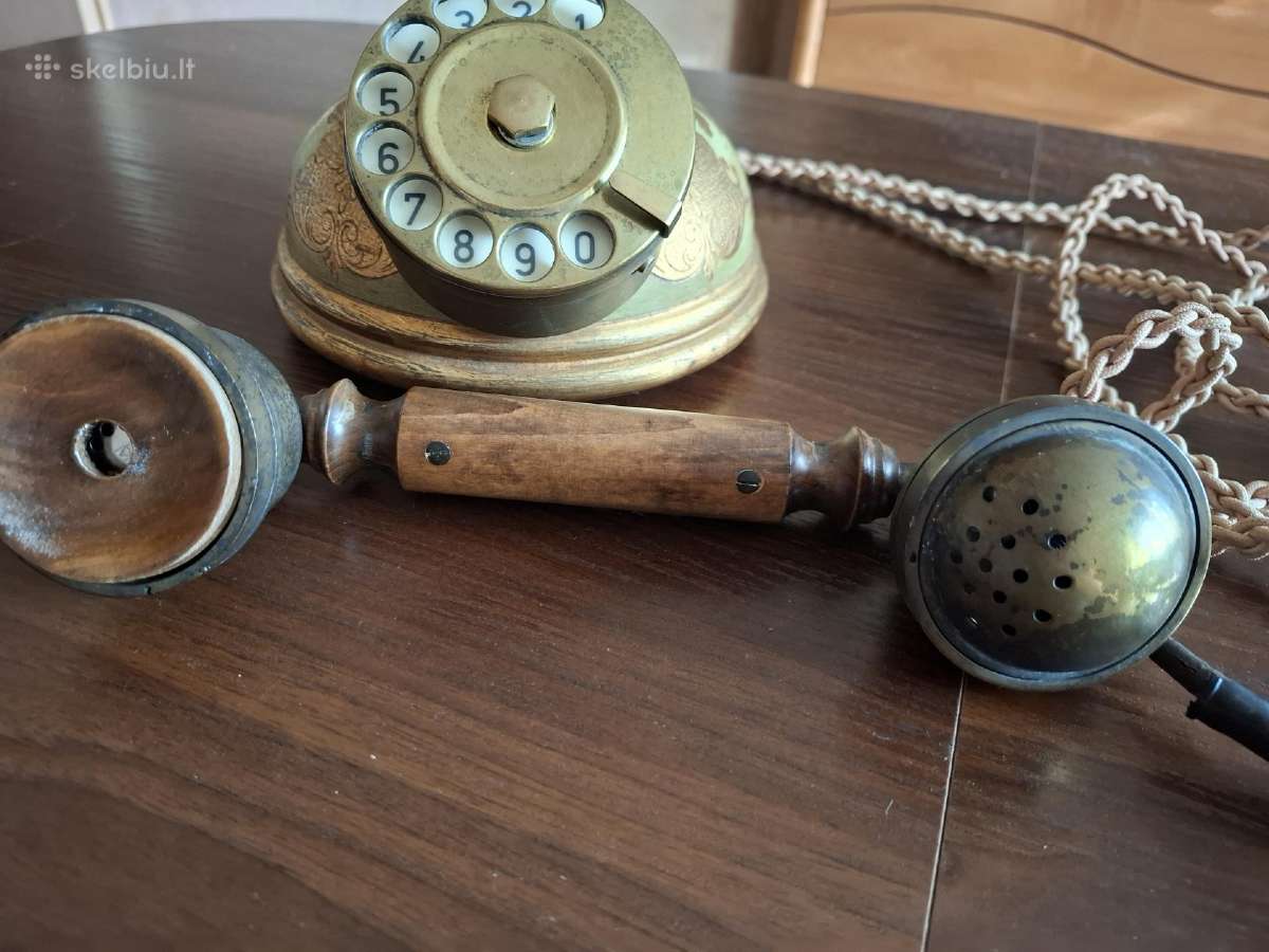 Vintažinis telefonas - nuotraukos Nr. 6