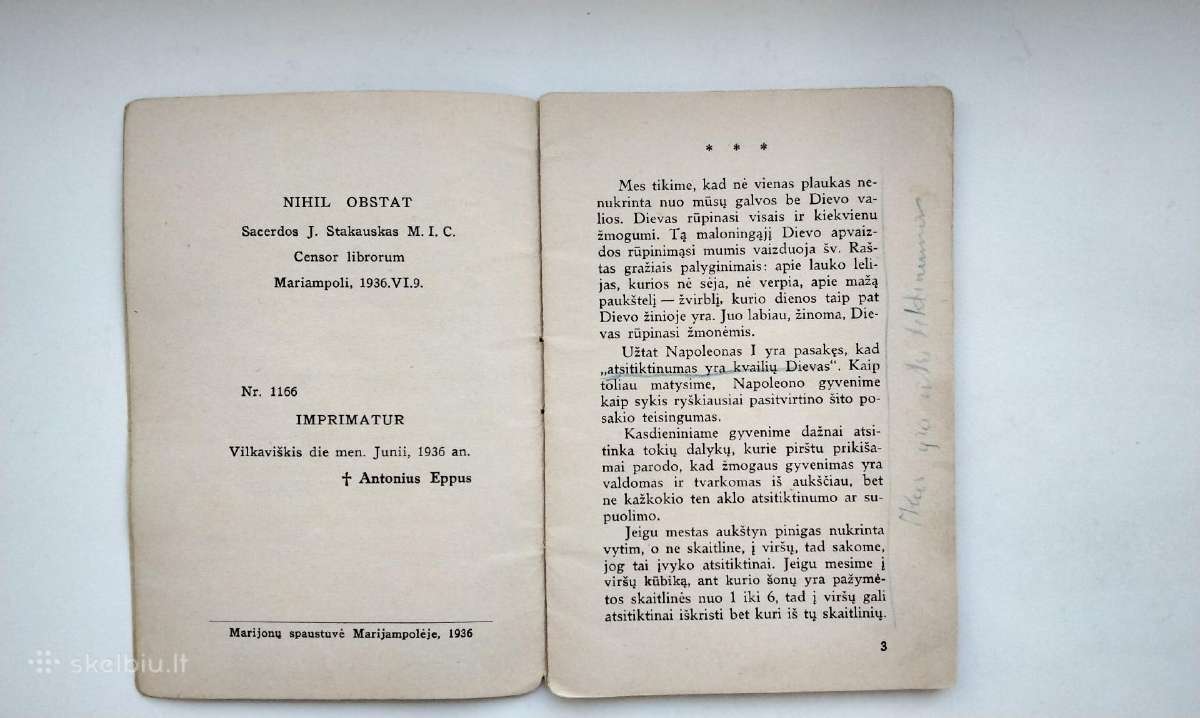 J. Mačernis. Paslaptingoji Rykštė. 1936 m. leid. - nuotraukos Nr. 3