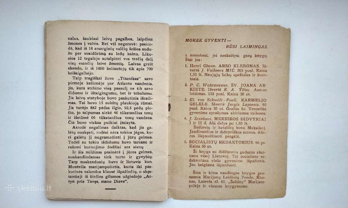 J. Mačernis. Paslaptingoji Rykštė. 1936 m. leid. - nuotraukos Nr. 14