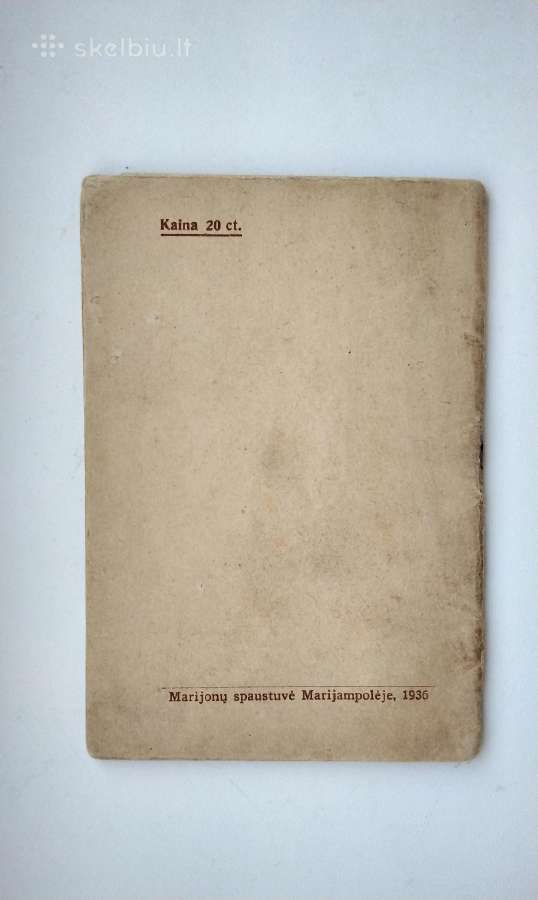 J. Mačernis. Paslaptingoji Rykštė. 1936 m. leid. - nuotraukos Nr. 15