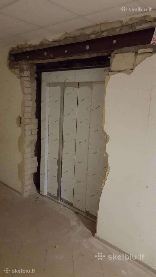 Ieškomi statybininkai paruošti lifto šachtą - nuotraukos Nr. 3