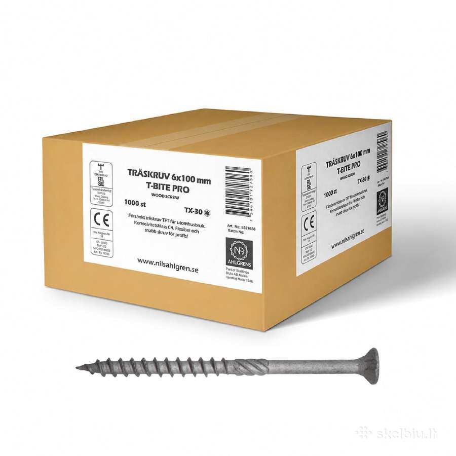 Konstrukciniai medsraigčiai T-bite Pro - nuotraukos Nr. 11