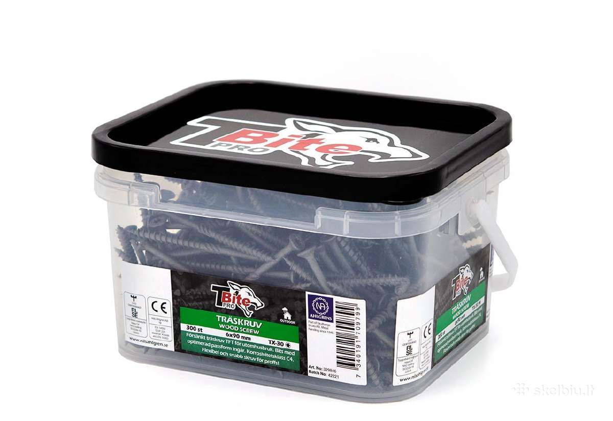 Konstrukciniai medsraigčiai T-bite Pro - nuotraukos Nr. 12