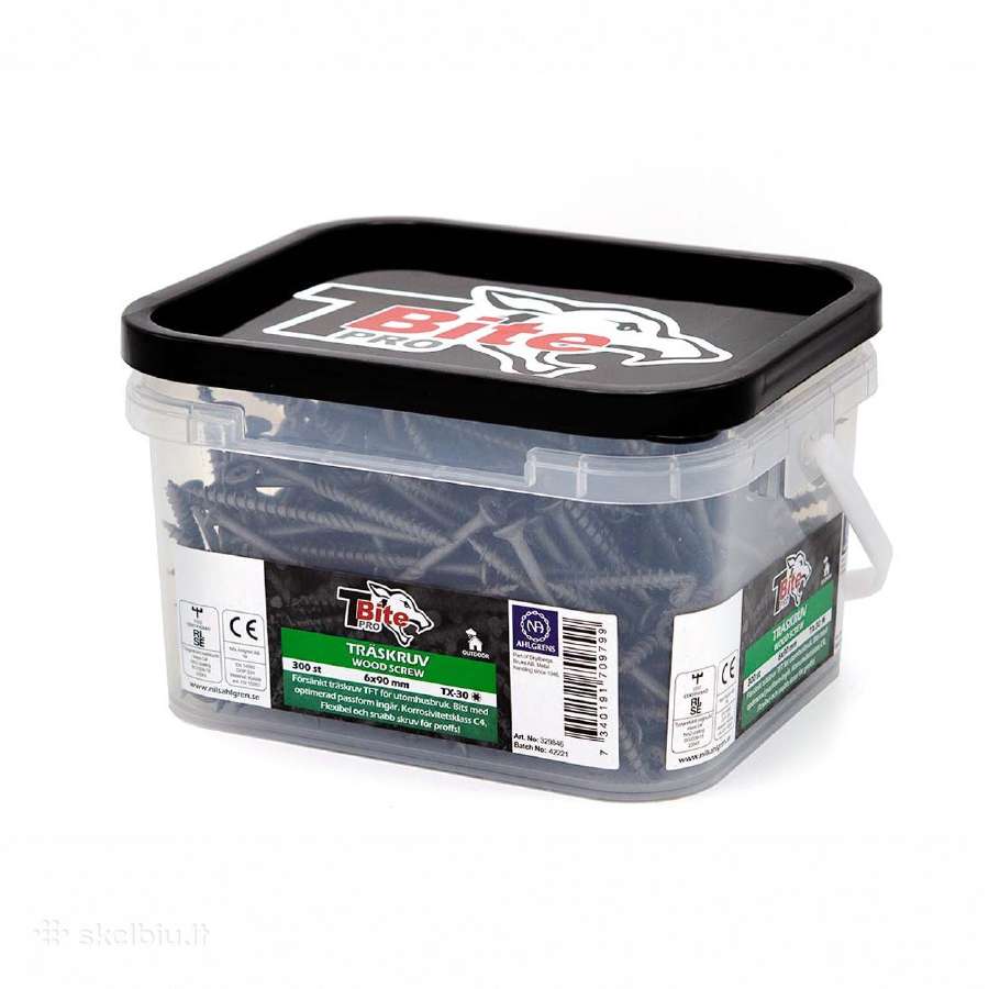 Konstrukciniai medsraigčiai T-bite Pro - nuotraukos Nr. 13