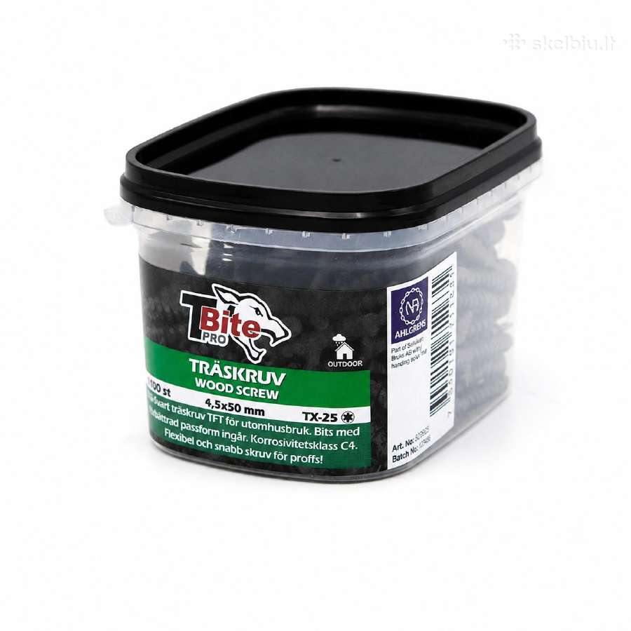Konstrukciniai medsraigčiai T-bite Pro - nuotraukos Nr. 16