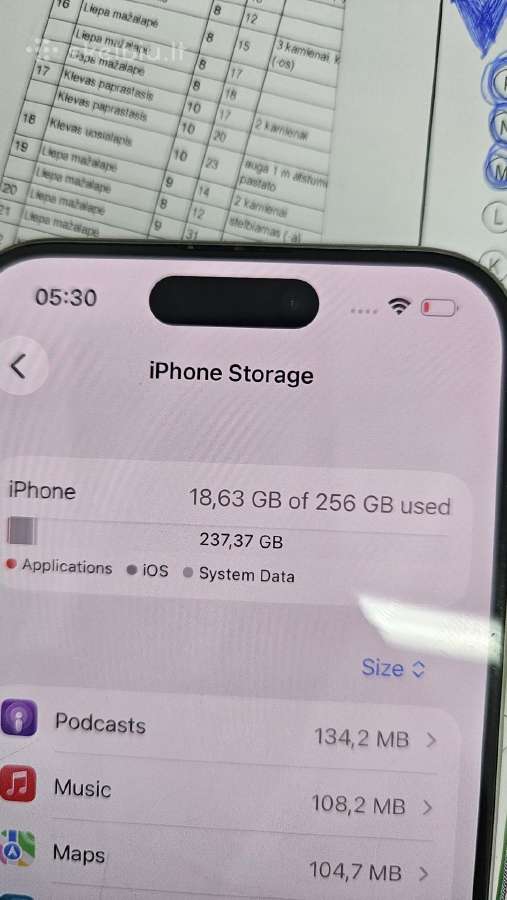 iPhone 15 pro 256 - nuotraukos Nr. 8