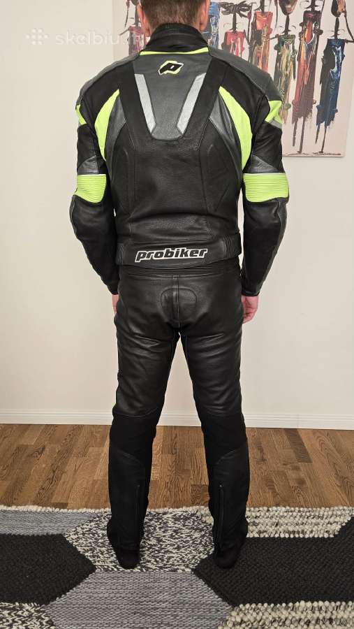 Odinė 2-jų dalių motociklininko apranga Probiker - nuotraukos Nr. 3