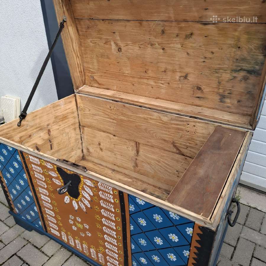 Senovinė skrynia - nuotraukos Nr. 4
