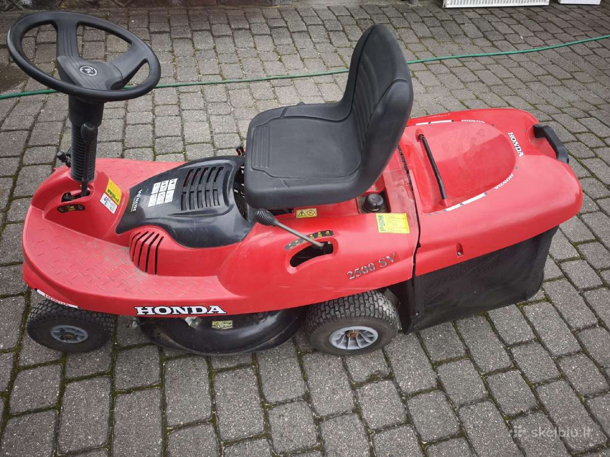 Honda 2500 Sv vejos traktoriukas (2012) - nuotraukos Nr. 5