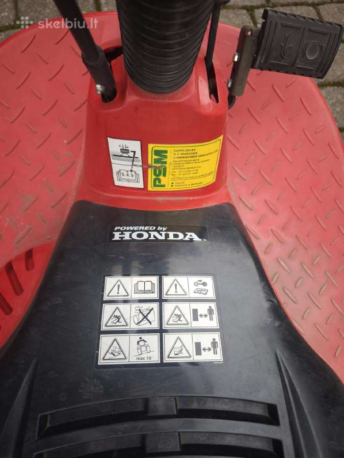 Honda 2500 Sv vejos traktoriukas (2012) - nuotraukos Nr. 10