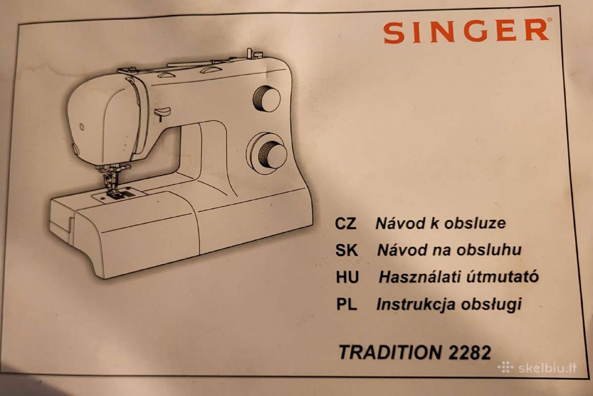 Siuvimo mašina Singer Tradition 2282 - nuotraukos Nr. 2