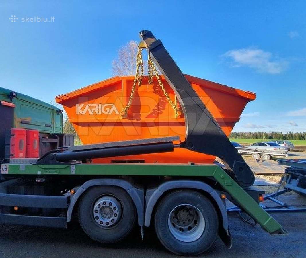 Užkeliami konteineriai Hooklift konteineriai - nuotraukos Nr. 2