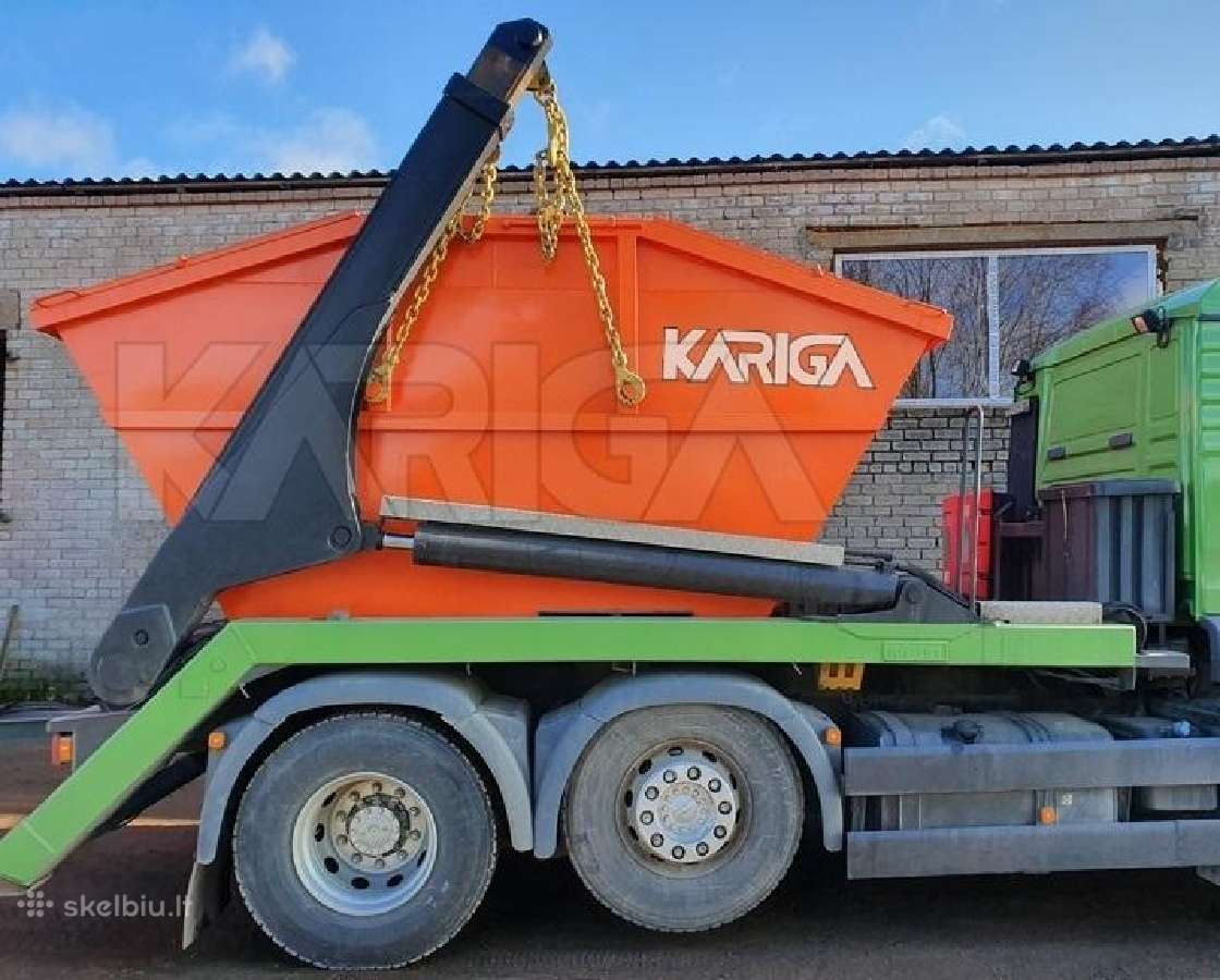Užkeliami konteineriai Hooklift konteineriai - nuotraukos Nr. 3