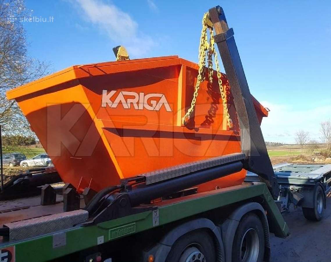 Užkeliami konteineriai Hooklift konteineriai - nuotraukos Nr. 5