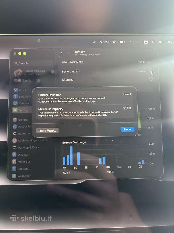 MacBook Pro 14 2021 m1pro 16/512 - nuotraukos Nr. 11