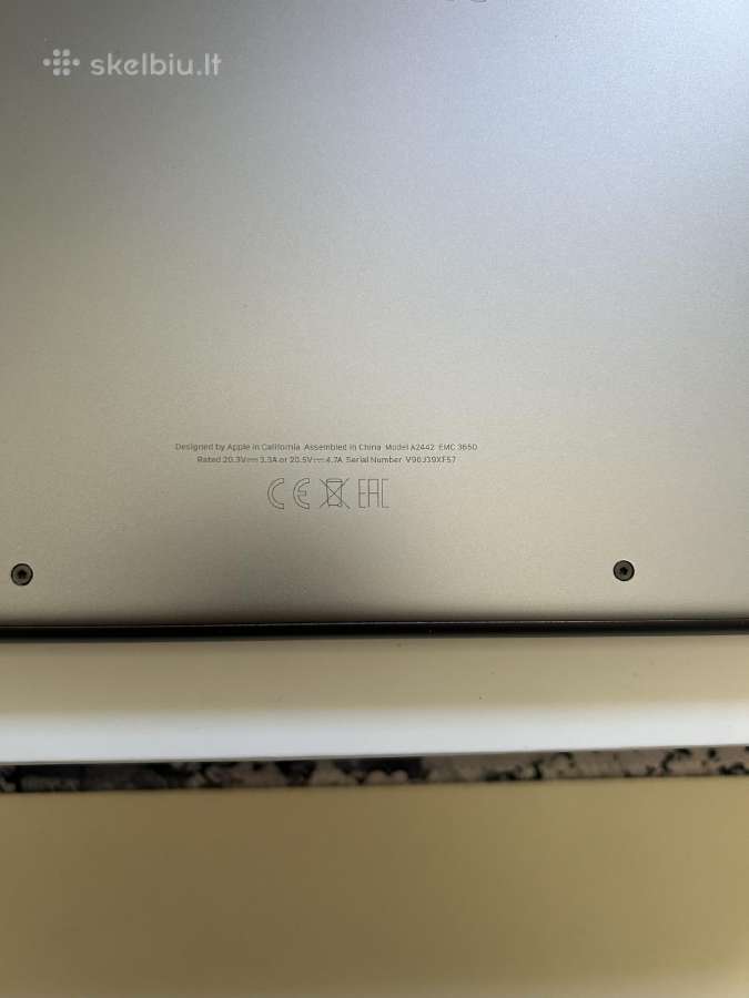 MacBook Pro 14 2021 m1pro 16/512 - nuotraukos Nr. 4