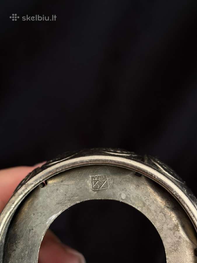 Vintažinis Ssrs metalinis stiklinės laikiklis - nuotraukos Nr. 4