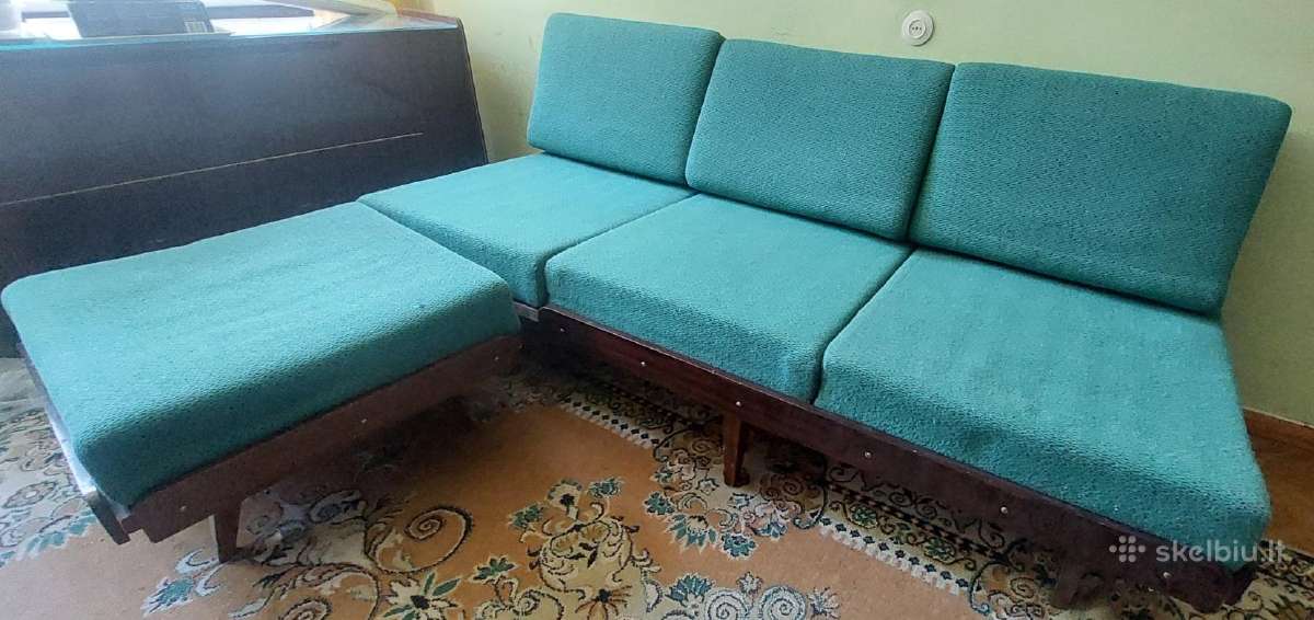 František Jirk Mid-century baldų kompleltas - nuotraukos Nr. 5