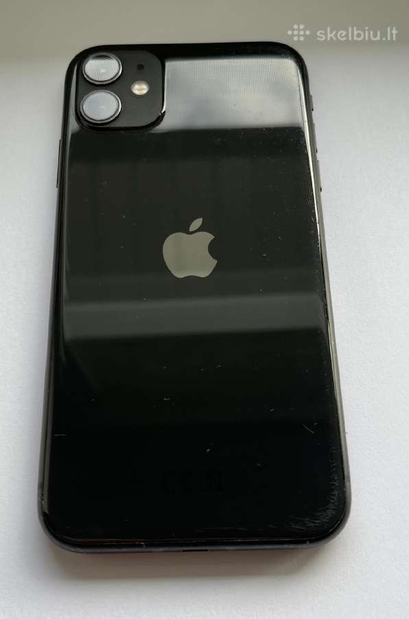 iPhone 11 64gb juodas - nuotraukos Nr. 6