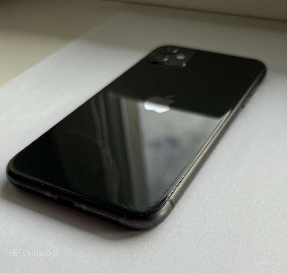 iPhone 11 64gb juodas - nuotraukos Nr. 8