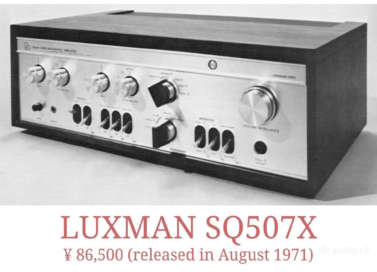 Luxman Sq - 507x stiprintuvas - nuotraukos Nr. 2