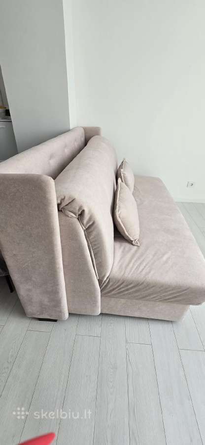 Tik išpakuota sofa lova su patalynės dėže - nuotraukos Nr. 2