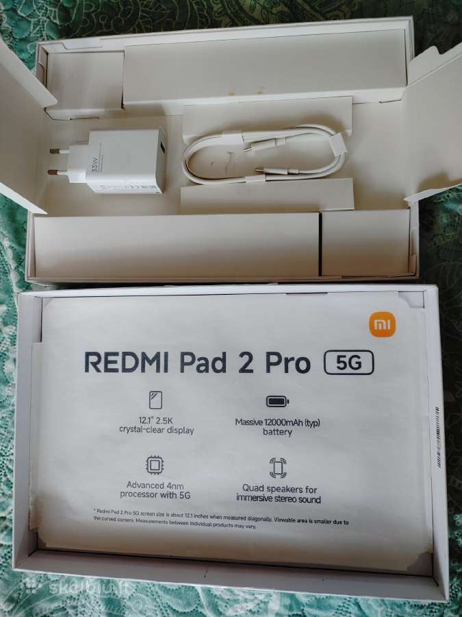 Parduodu Xiaomi redmi Pad 2 pro 5G - nuotraukos Nr. 7