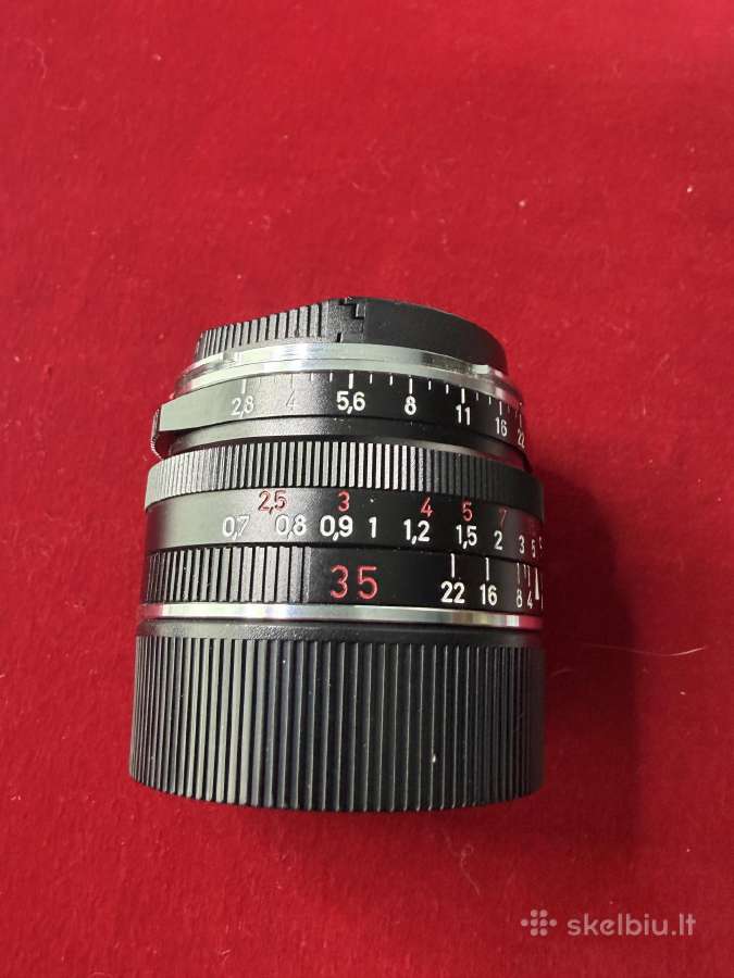 Parduoda Carl Zeiss Biogon 35mm., Distagon 25mm. - nuotraukos Nr. 7