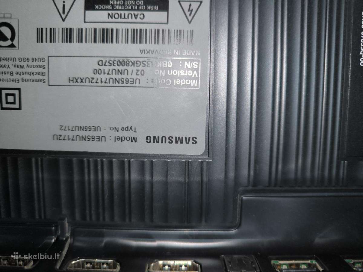 Parduodu Samsung 65 coliu televizoriu - nuotraukos Nr. 3