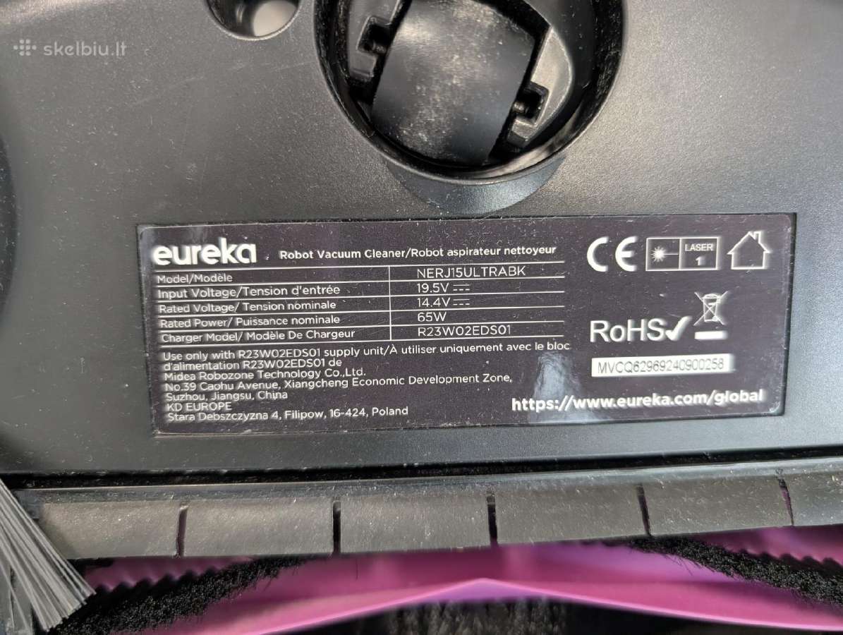 Eureka J15 Pro Ultra Robot Vacuum (Ekspo) +6mėn - nuotraukos Nr. 9