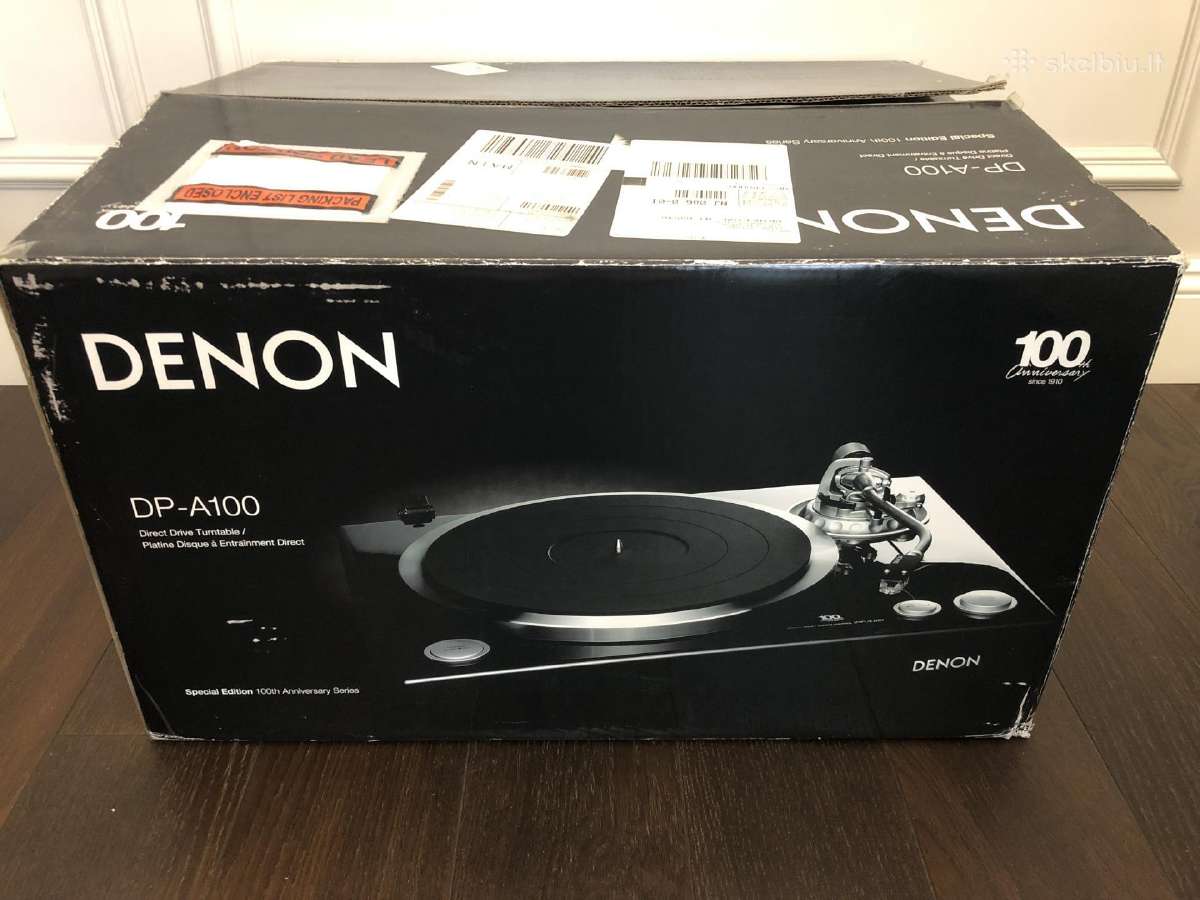 Denon Dp-a100 100-mečio riboto leidimo - nuotraukos Nr. 7