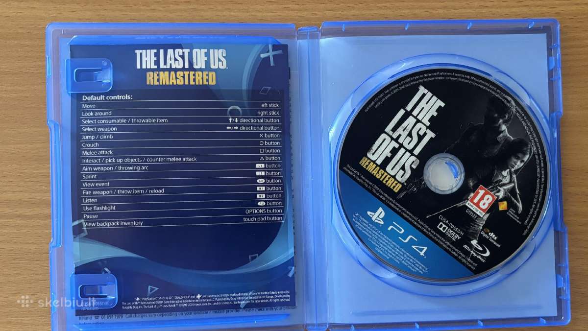 The Last Of Us Remastered Playstation 4 žaidimas - nuotraukos Nr. 3