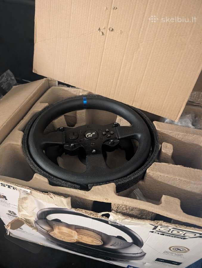 Thrustmaster T300 RS GT + T3pa pedalai - nuotraukos Nr. 2