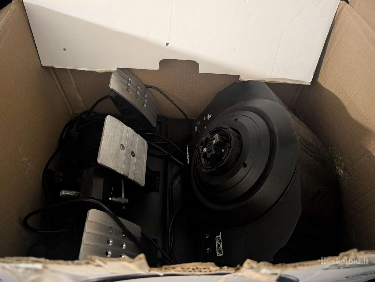 Thrustmaster T300 RS GT + T3pa pedalai - nuotraukos Nr. 3