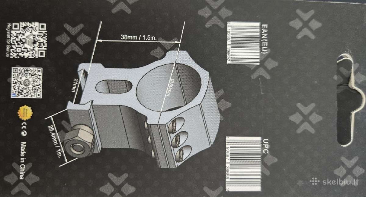 Parduodamas Vector Optics Continental 4-32x56 - nuotraukos Nr. 3