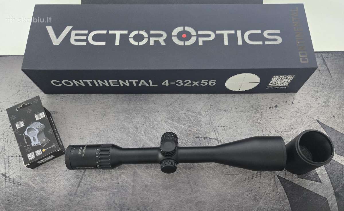 Parduodamas Vector Optics Continental 4-32x56 - nuotraukos Nr. 4