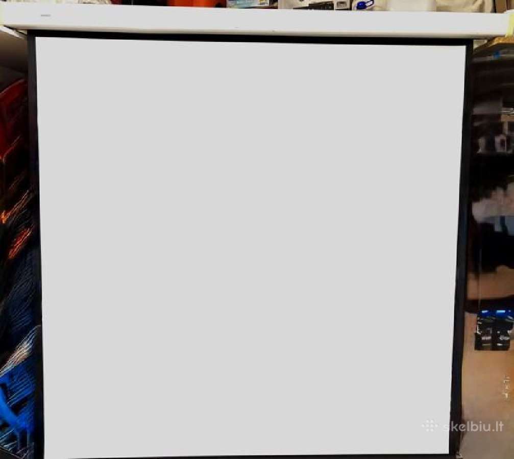 Elektrinis projektoriaus ekranas 2x3 (180x180 cm), - nuotraukos Nr. 2