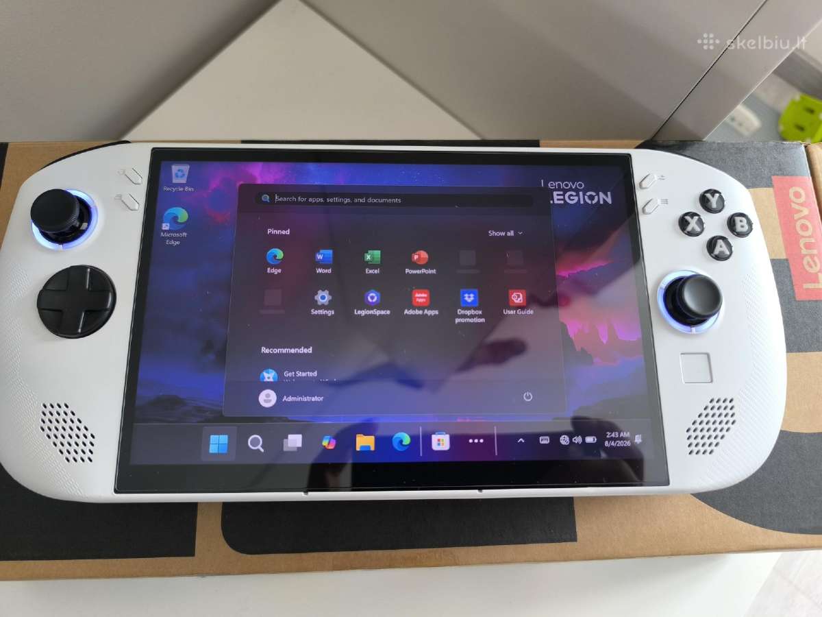 Lenovo Legion Go S 32gb 1tb - nuotraukos Nr. 5