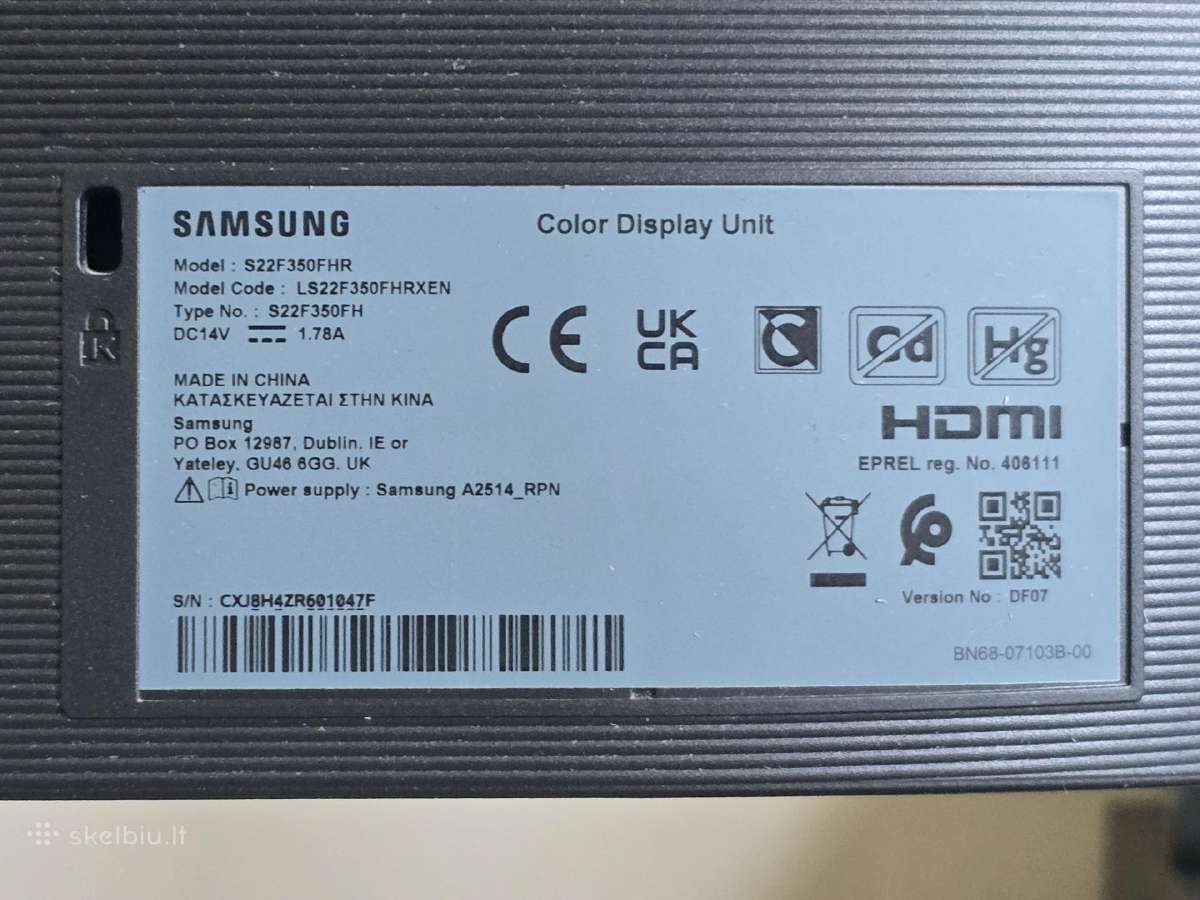 Samsung monitorius - nuotraukos Nr. 5
