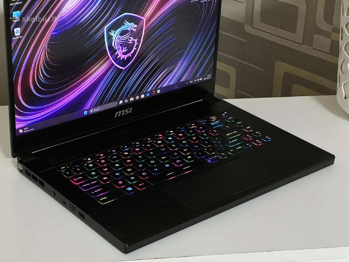 Parduodamas Msi Stealth su Rtx 2080s, I9, 32gb/2tb - nuotraukos Nr. 3