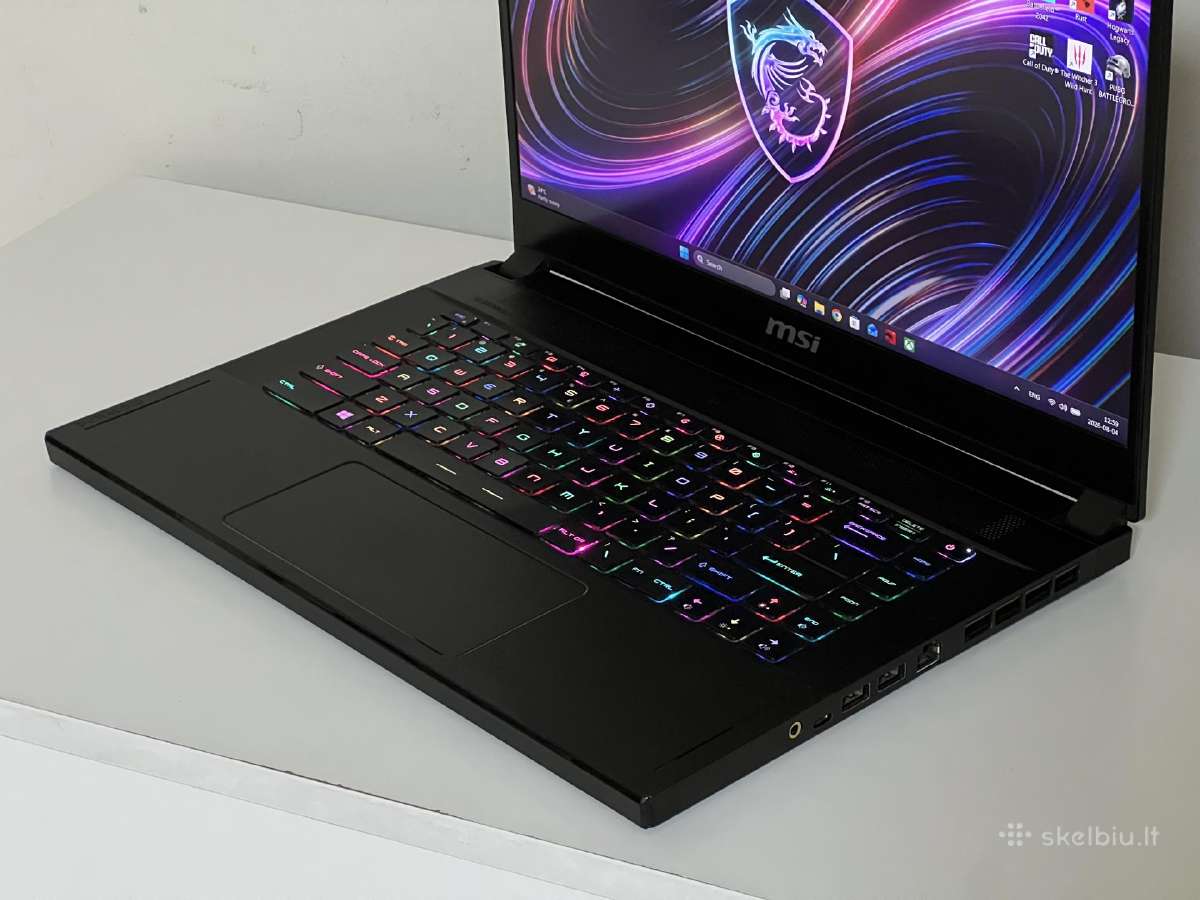 Parduodamas Msi Stealth su Rtx 2080s, I9, 32gb/2tb - nuotraukos Nr. 4