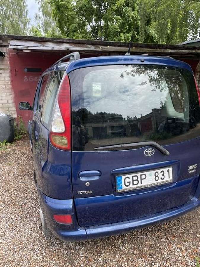 Toyota Yaris Verso - nuotraukos Nr. 6