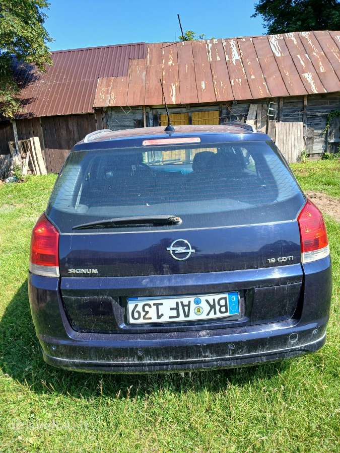 Automobilis opel signum 2005m,19tdi, 88kw. - nuotraukos Nr. 5