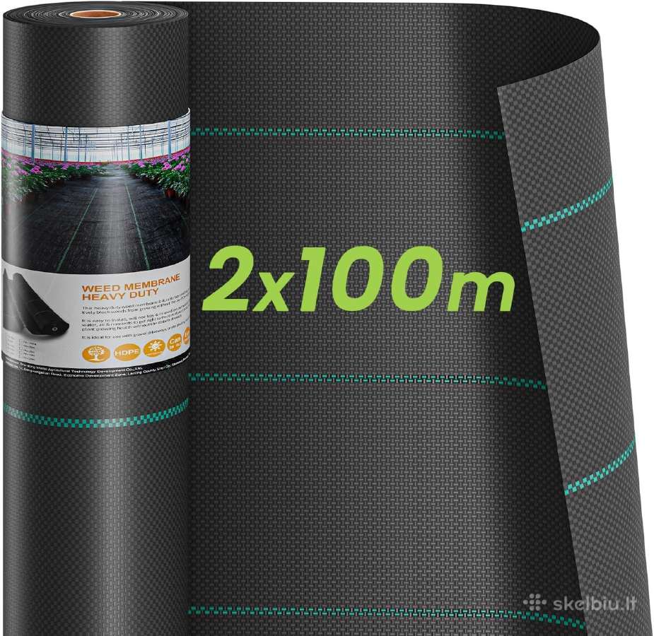 A85 Dripex 2m x 100m piktžolių kontrolės audinys - nuotraukos Nr. 2