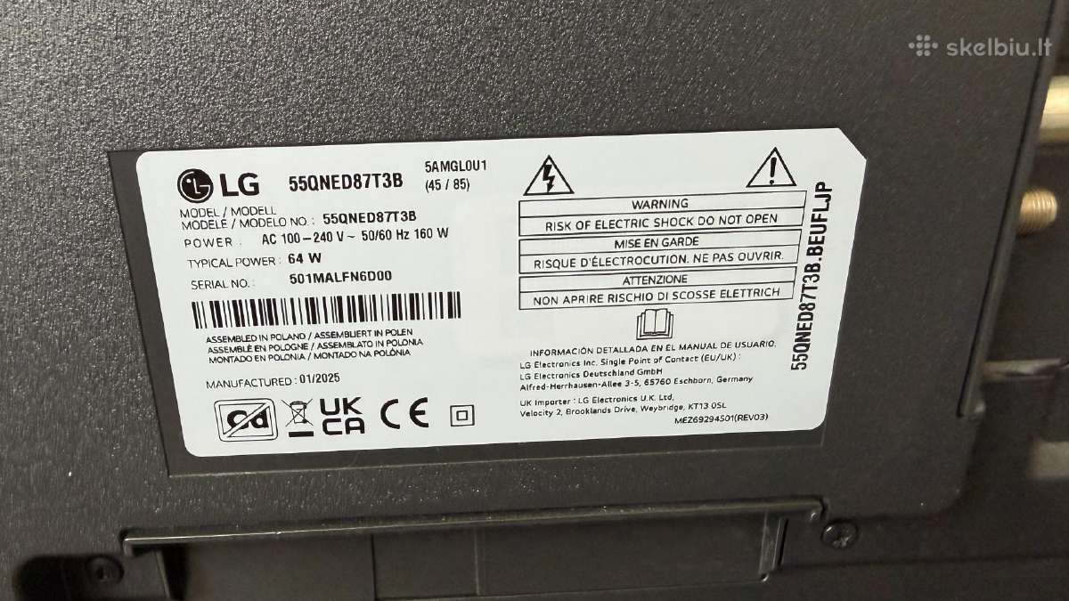 LG televezorius - nuotraukos Nr. 3
