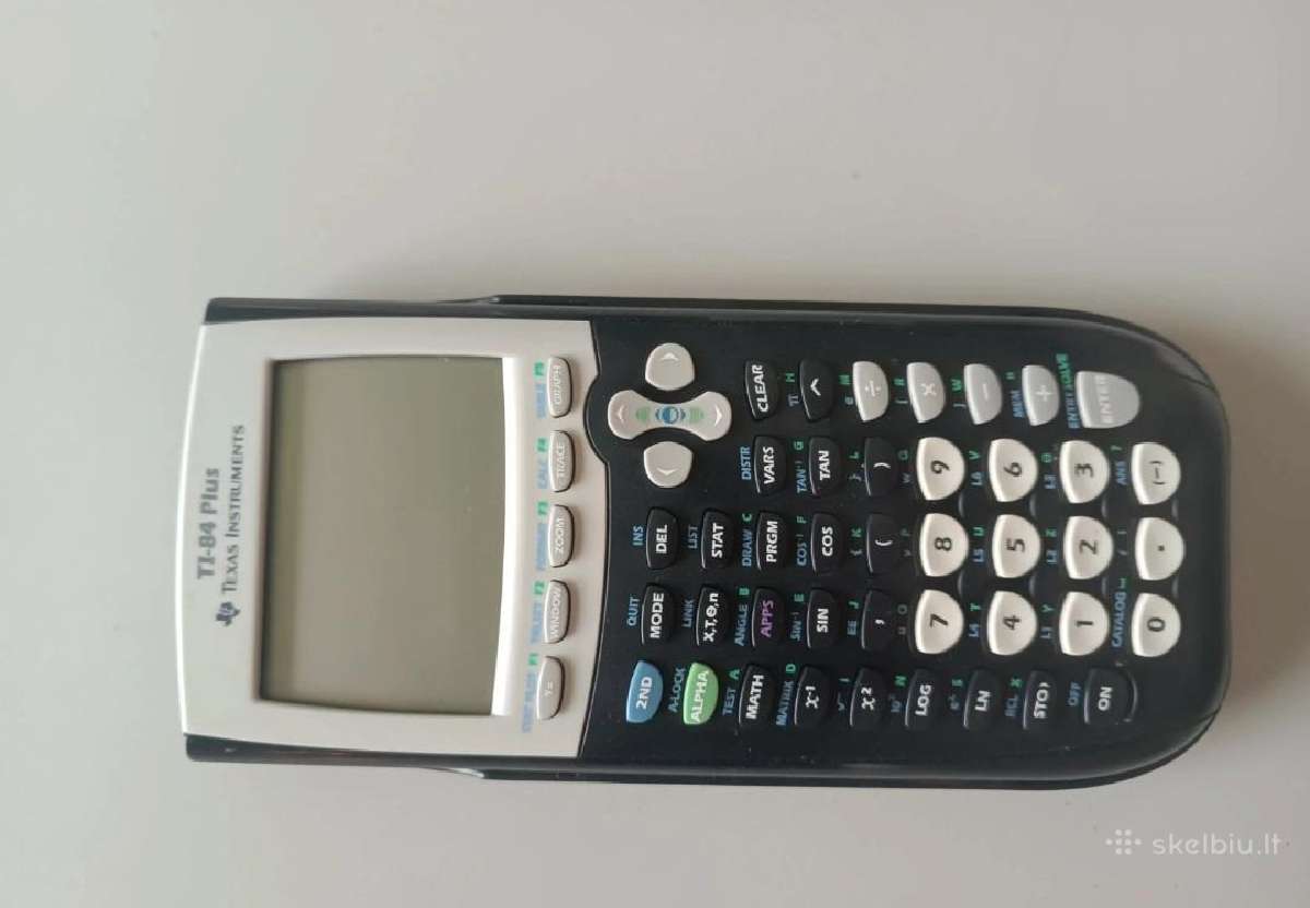 Ti-84 Plus Grafinis skaičiuotuvas - nuotraukos Nr. 2