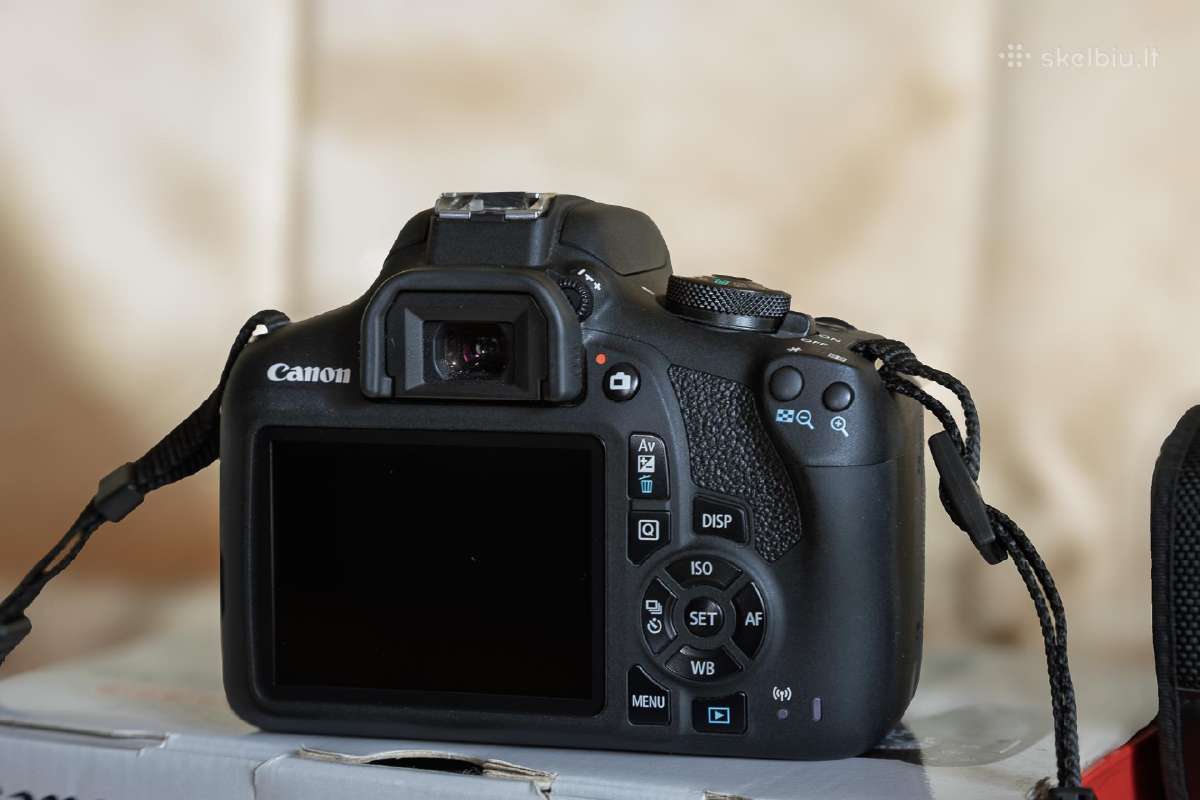 Canon EOS 2000d + Speedlite 580ex II + 5 filtrai - nuotraukos Nr. 2