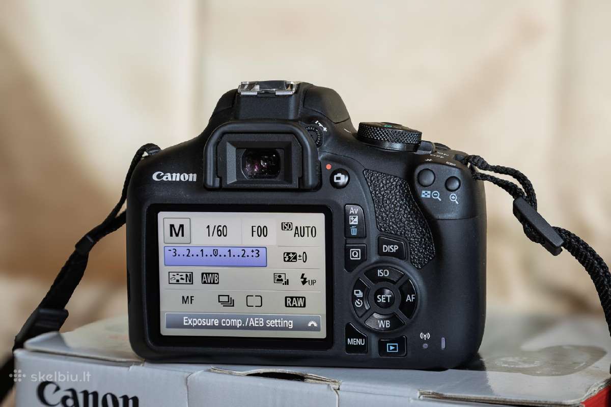 Canon EOS 2000d + Speedlite 580ex II + 5 filtrai - nuotraukos Nr. 3